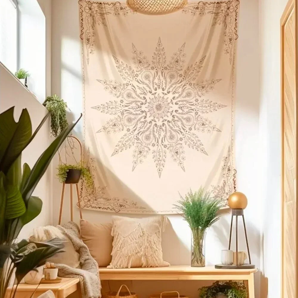 Mandala Abstract Tapestry Boho Wall Hanging Tapestry Decor 47
